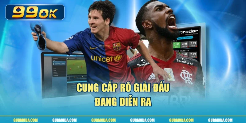 Cung cấp rõ giải đấu đang diễn ra